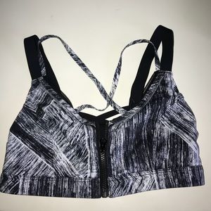 Lululemon Sports Bra ZIP-up Size 4